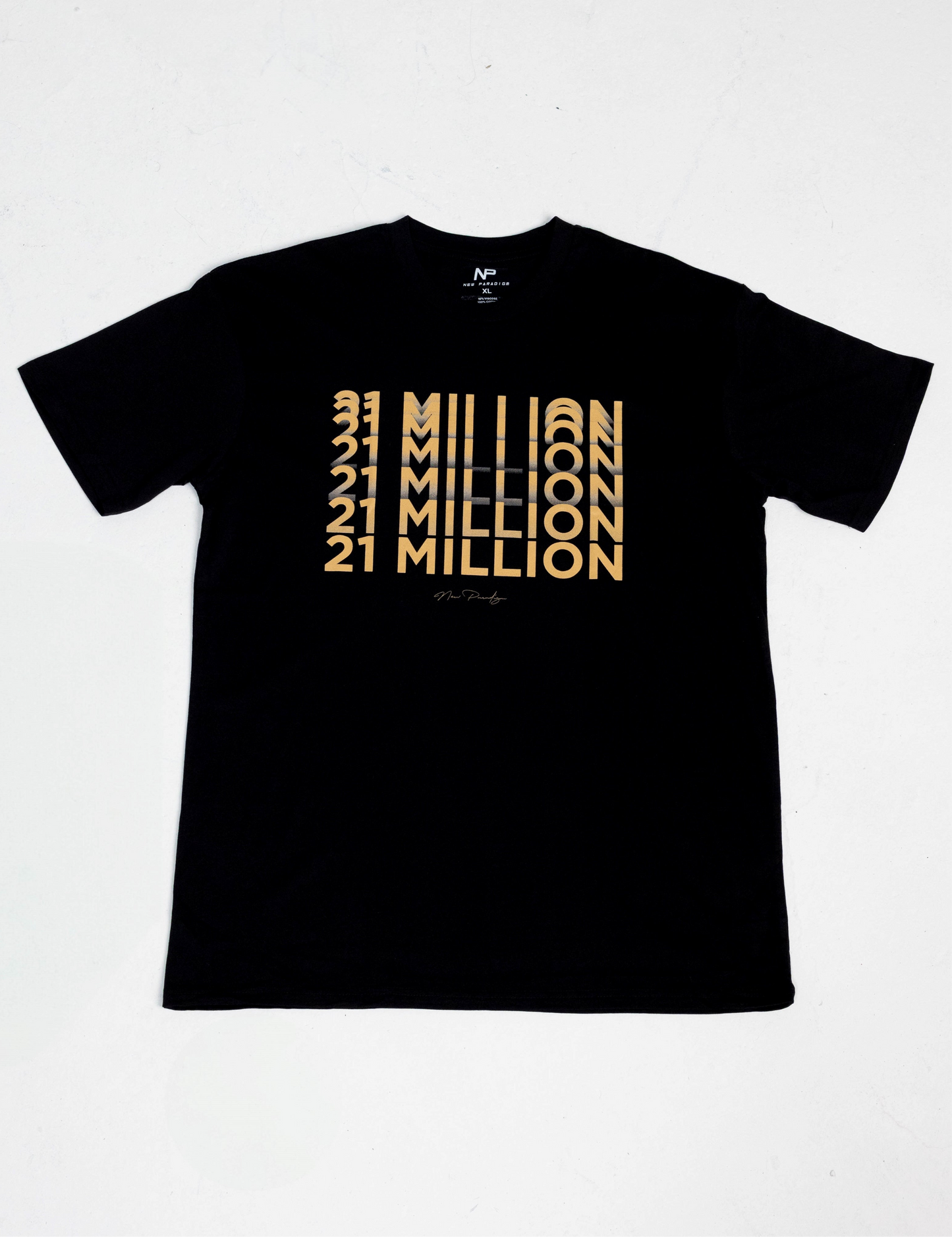21 Million T-Shirt - Black