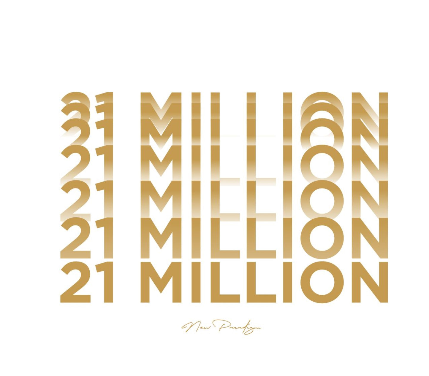 21 Million T-Shirt - White