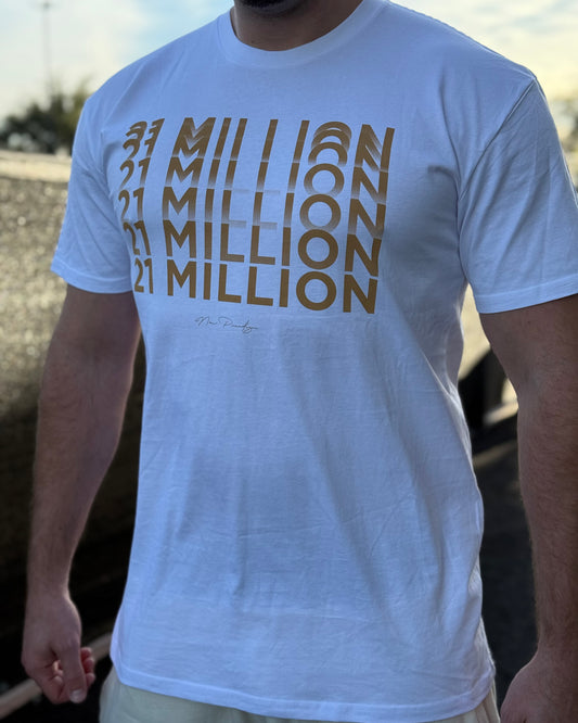 21 Million T-Shirt - White